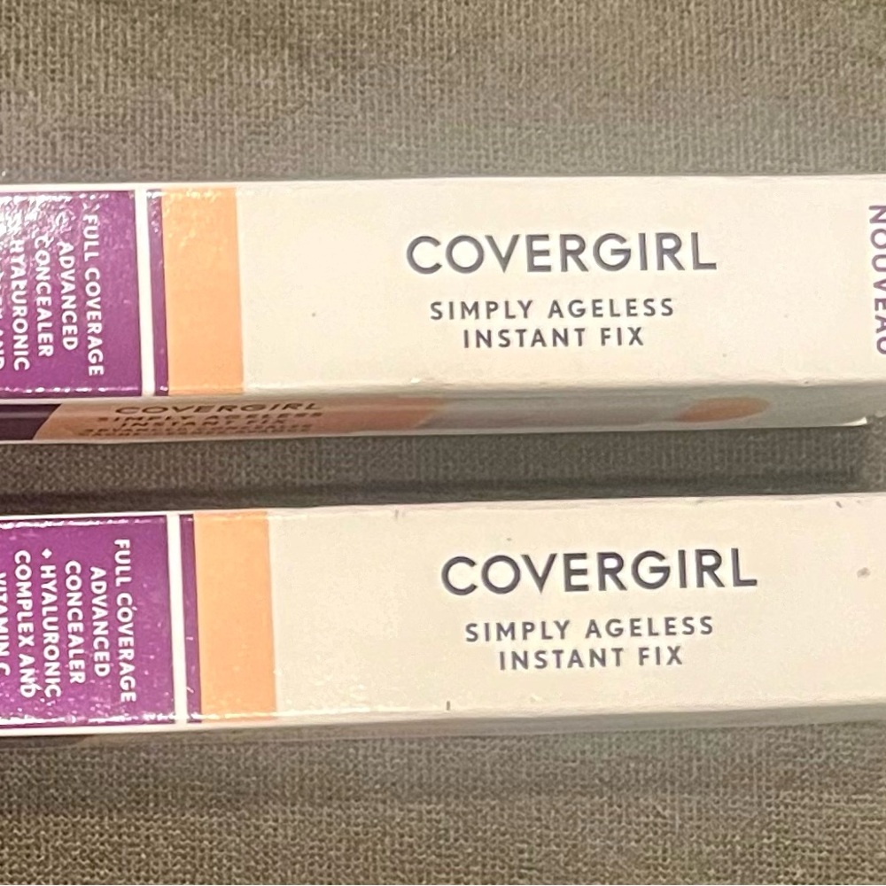 Covergirl Concealer 2 pack Simply Ageless Instant Fix 0.1 Oz #310 Fair C…